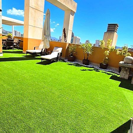 Beach Penthouse Apartment Benidorm Cala Кала-де-Фінестрат Екстер'єр фото