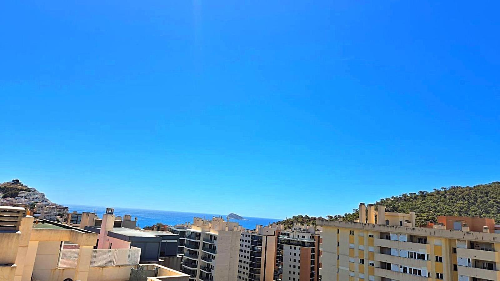 Beach Penthouse Apartment Benidorm Cala Кала-де-Фінестрат Екстер'єр фото