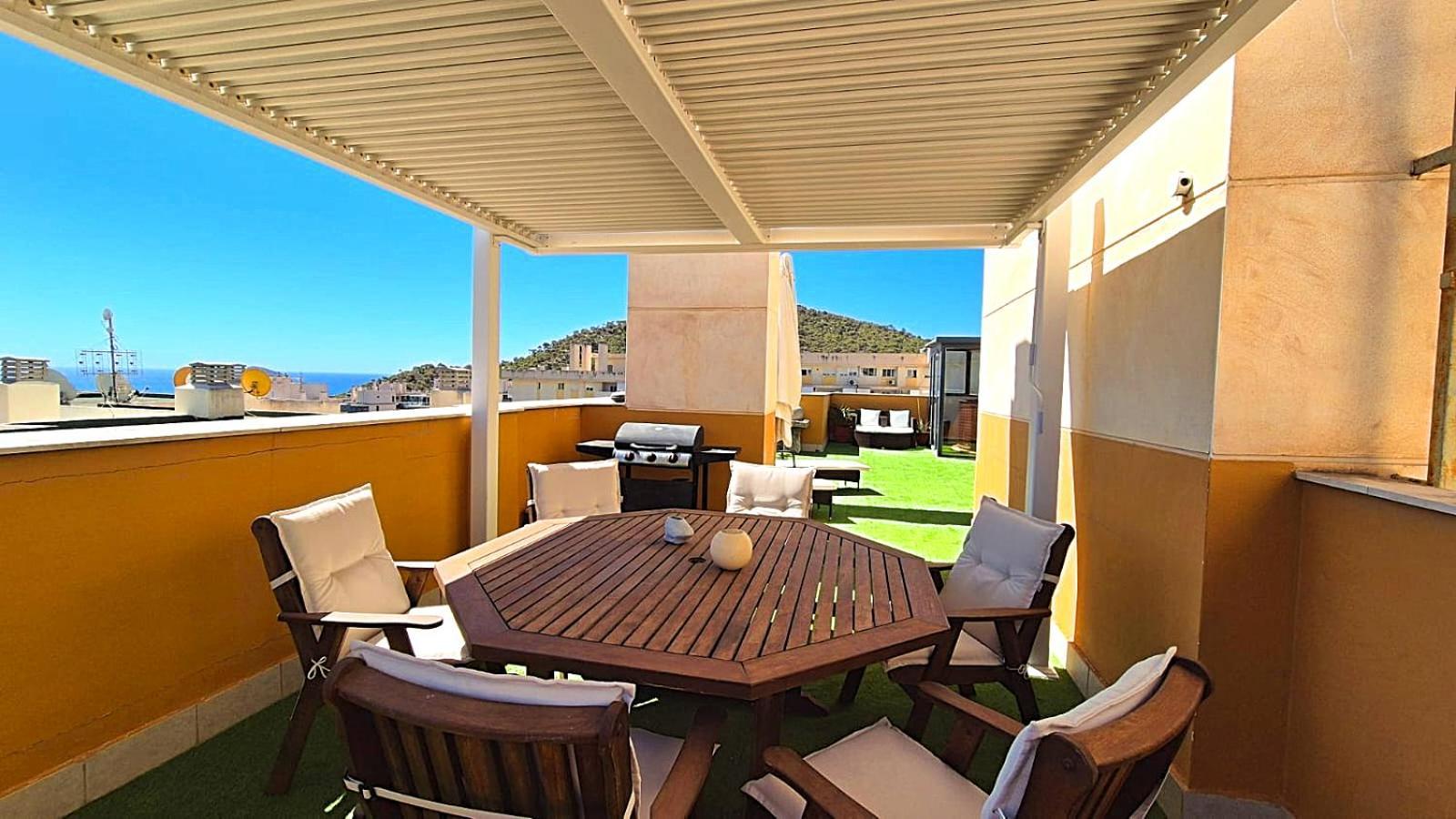 Beach Penthouse Apartment Benidorm Cala Кала-де-Фінестрат Екстер'єр фото