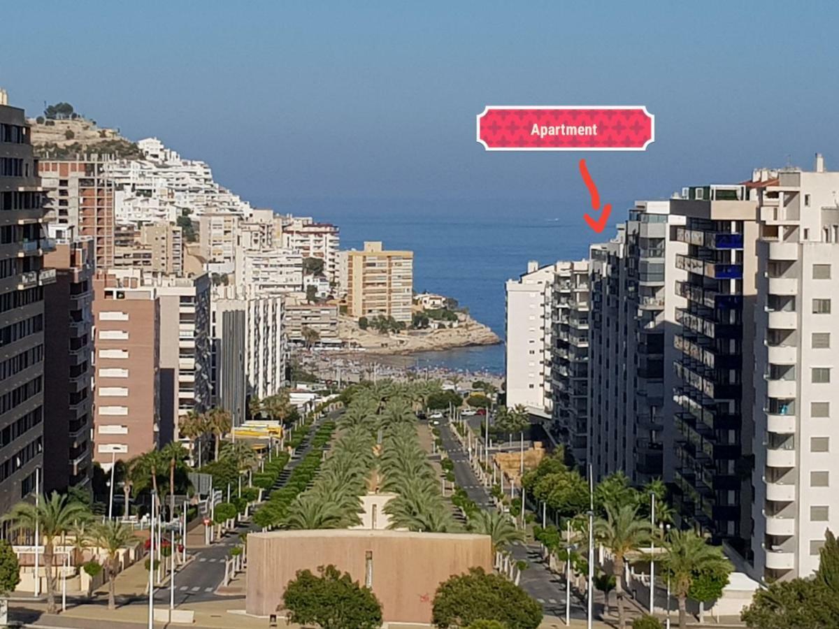 Beach Penthouse Apartment Benidorm Cala Кала-де-Фінестрат Екстер'єр фото