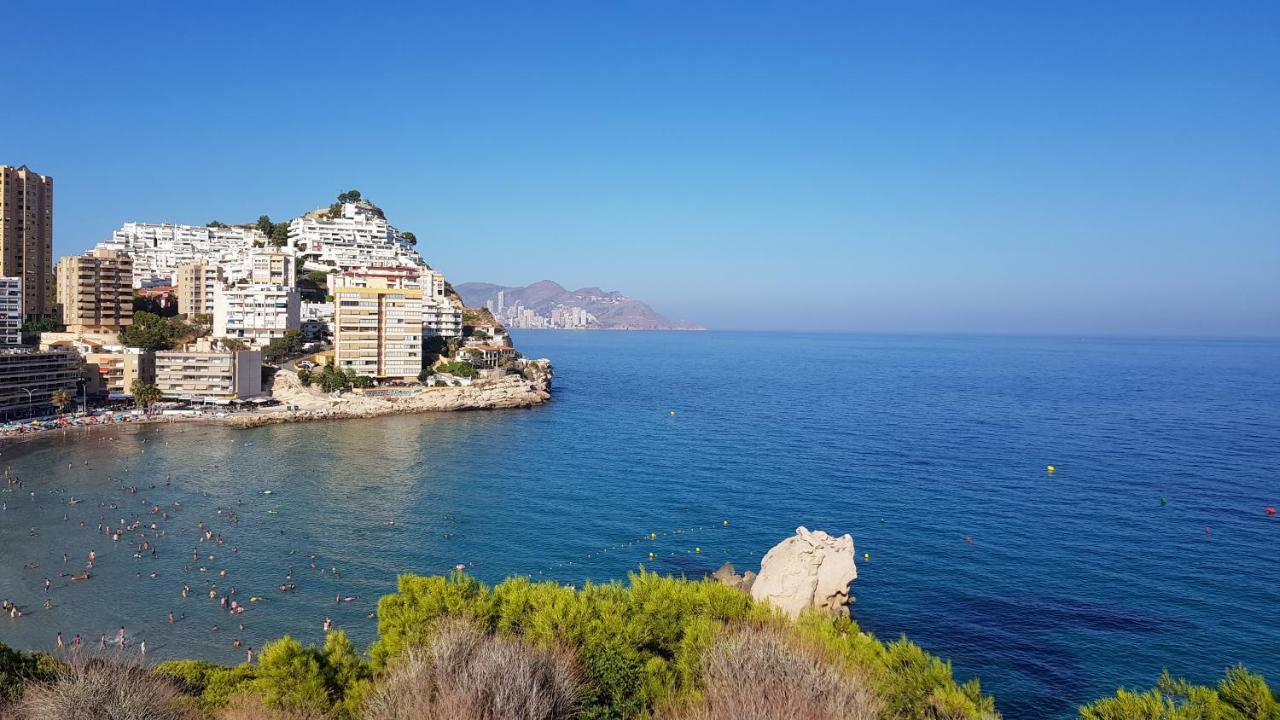 Beach Penthouse Apartment Benidorm Cala Кала-де-Фінестрат Екстер'єр фото